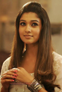 Nayanthara-An Indian Actress In The Poof Style 