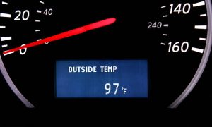 Temperature Measurement at Dashboard